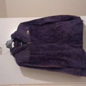 Warm and cozy hooded fleece jacket!